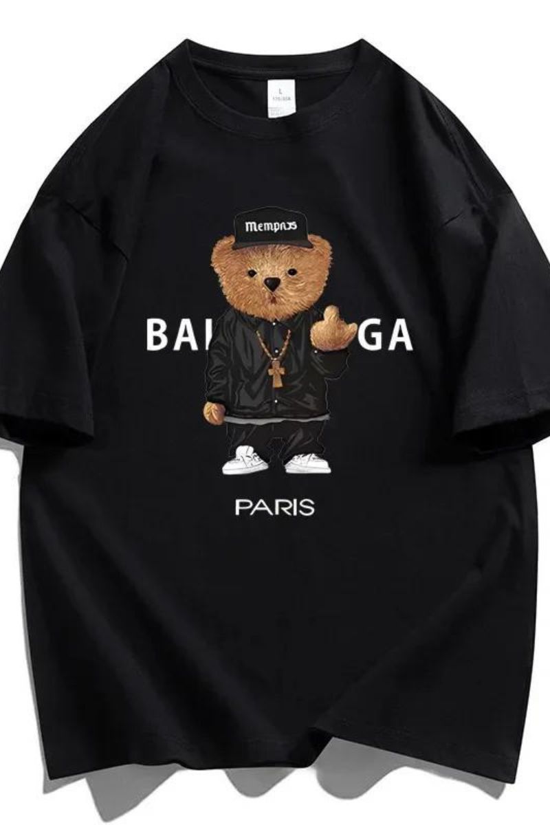 BEAR COTTON UNISEX T-SHIRT