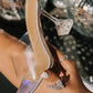 POCAHONTAS TRANSPARENT HEELS