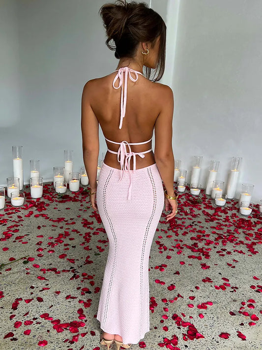 LAYLA CROCHET MAXI DRESS