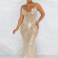 BEYONCE GLITZERKLEID