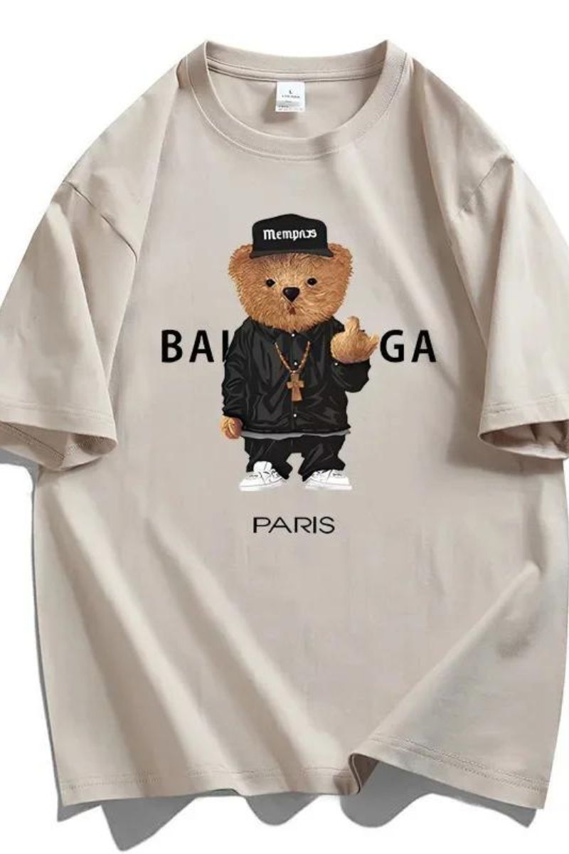 BEAR COTTON UNISEX T-SHIRT