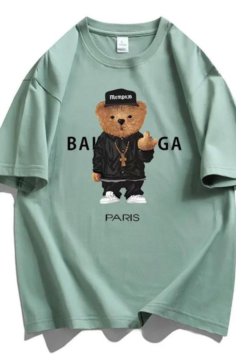 BEAR COTTON UNISEX T-SHIRT