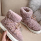 Ankle Boots Fur Fluffy Flat Winter