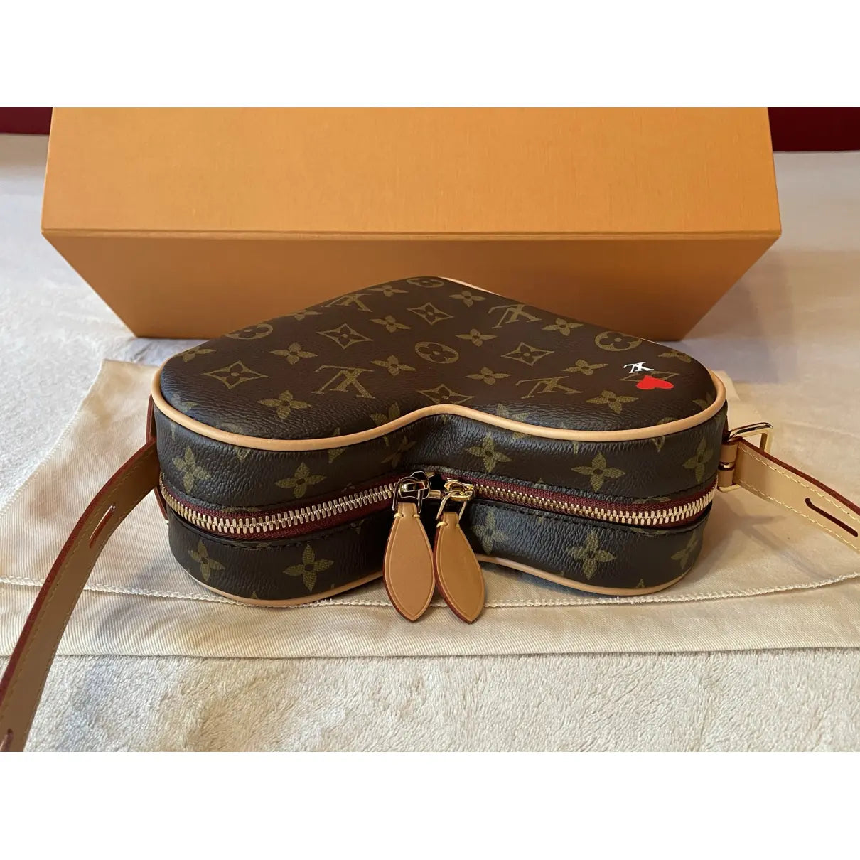 Heart Louis Vuitton 4-Piece Set