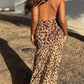 Porsha - Maxi Dress - Leopard Print