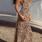 Porsha - Maxi Dress - Leopard Print