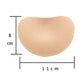 Self-adhesive bra pads reusable