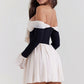 Bow Off-Shoulder Dress