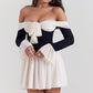 Bow Off-Shoulder Dress