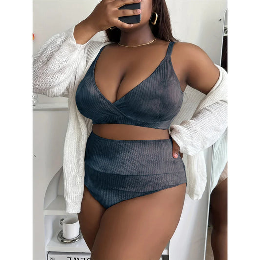 JEANY PLUS SIZE BIKINI SET