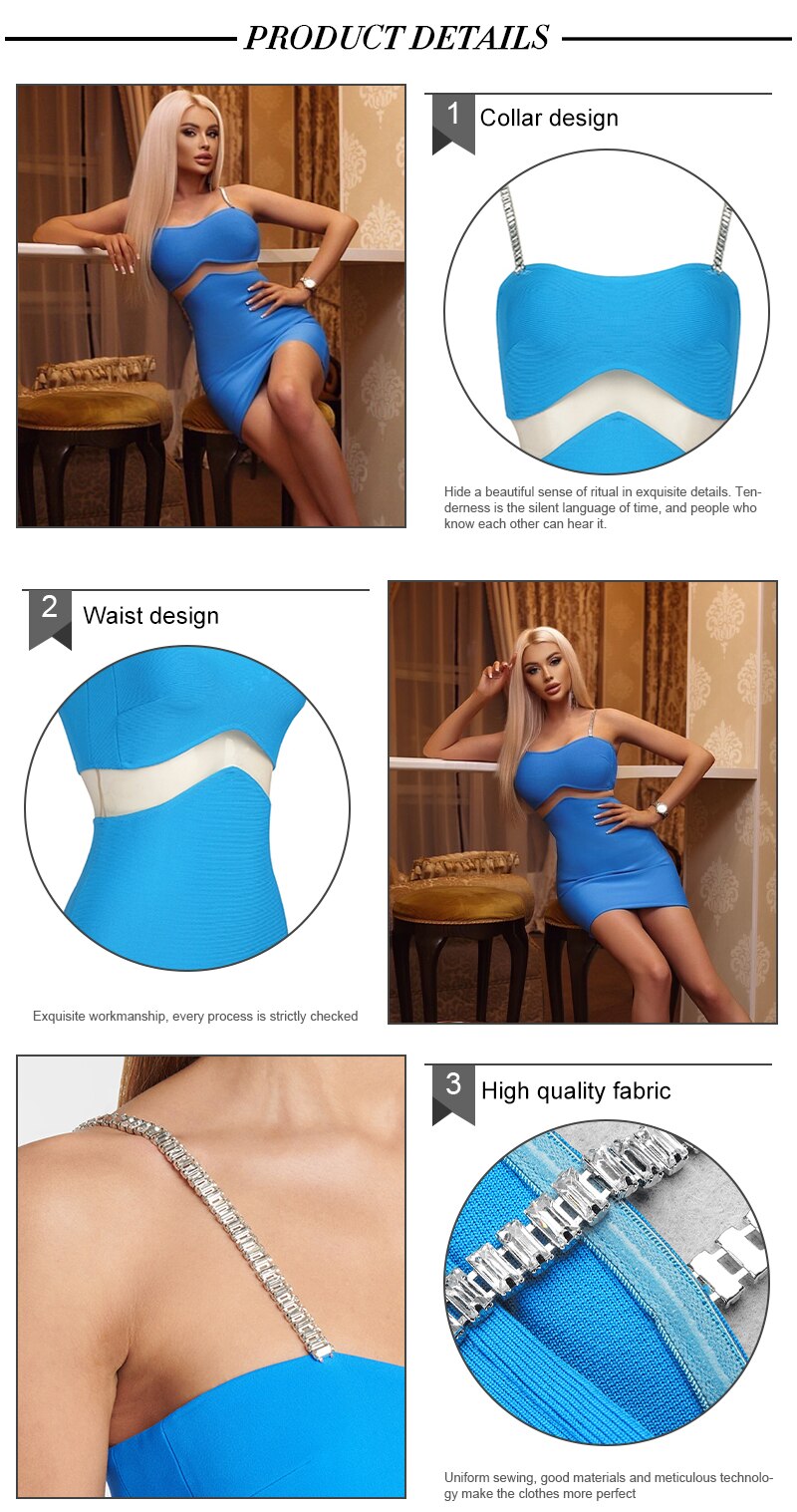 MAYA |  Mini Bandage Dress