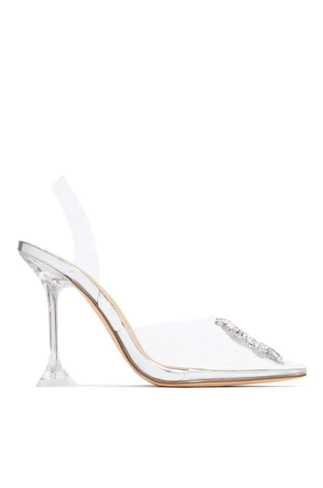 TIANA TRANSPARENT SLIP-ONS