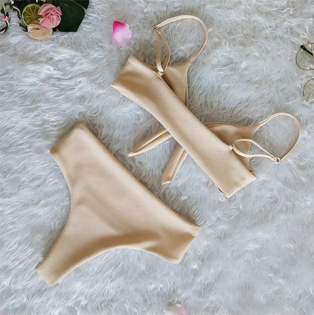 ELISHA | CHAIN STRAP BIKINI SET