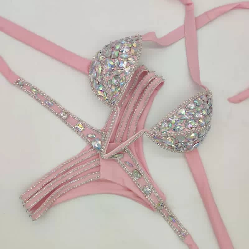 CLARA | DIAMANTÉ BIKINI SET